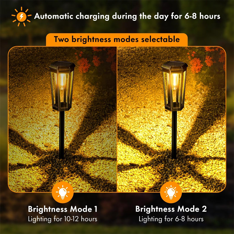 solar powered yard lights
