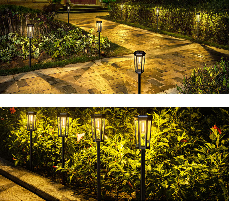 solar powered yard lights