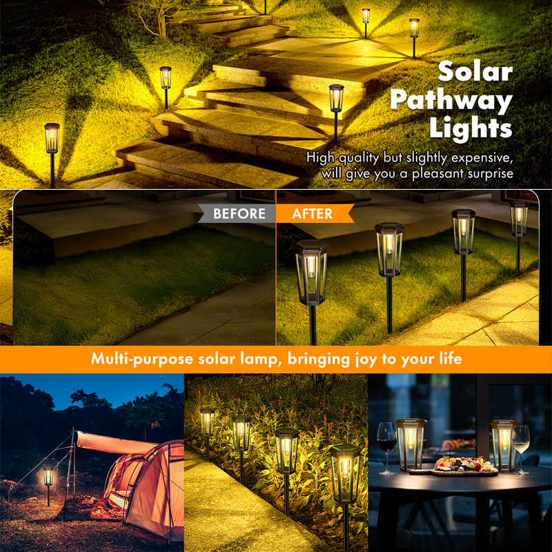 solar powered yard lights