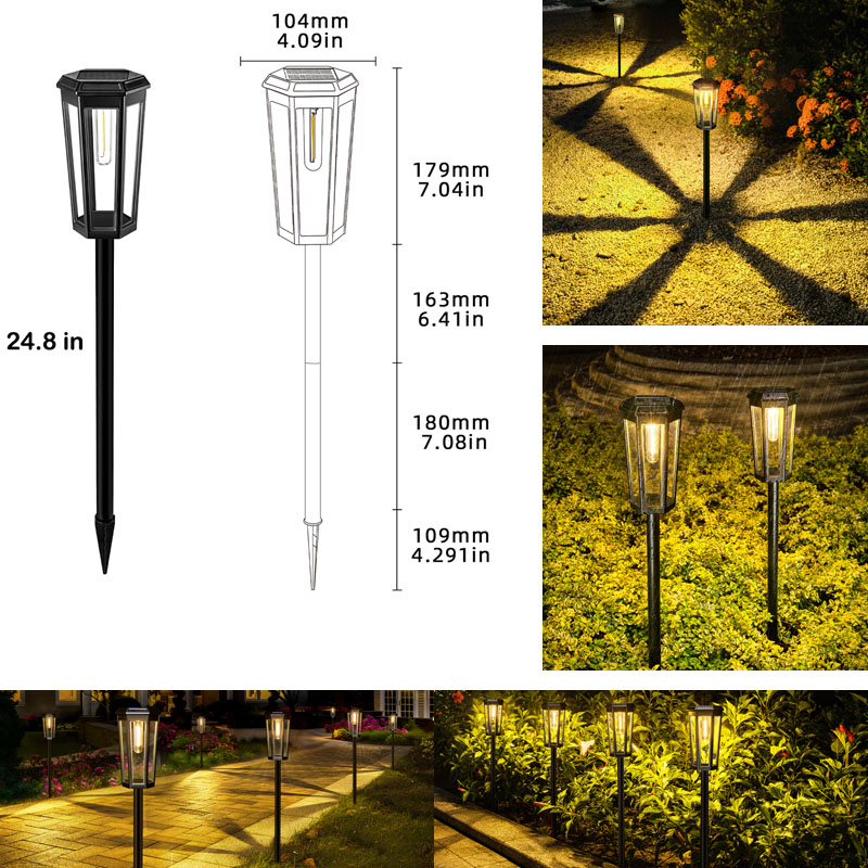 solar powered yard lights